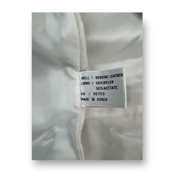 Mitrani Lion Leather Vest Size Large - Picture 16 of 16